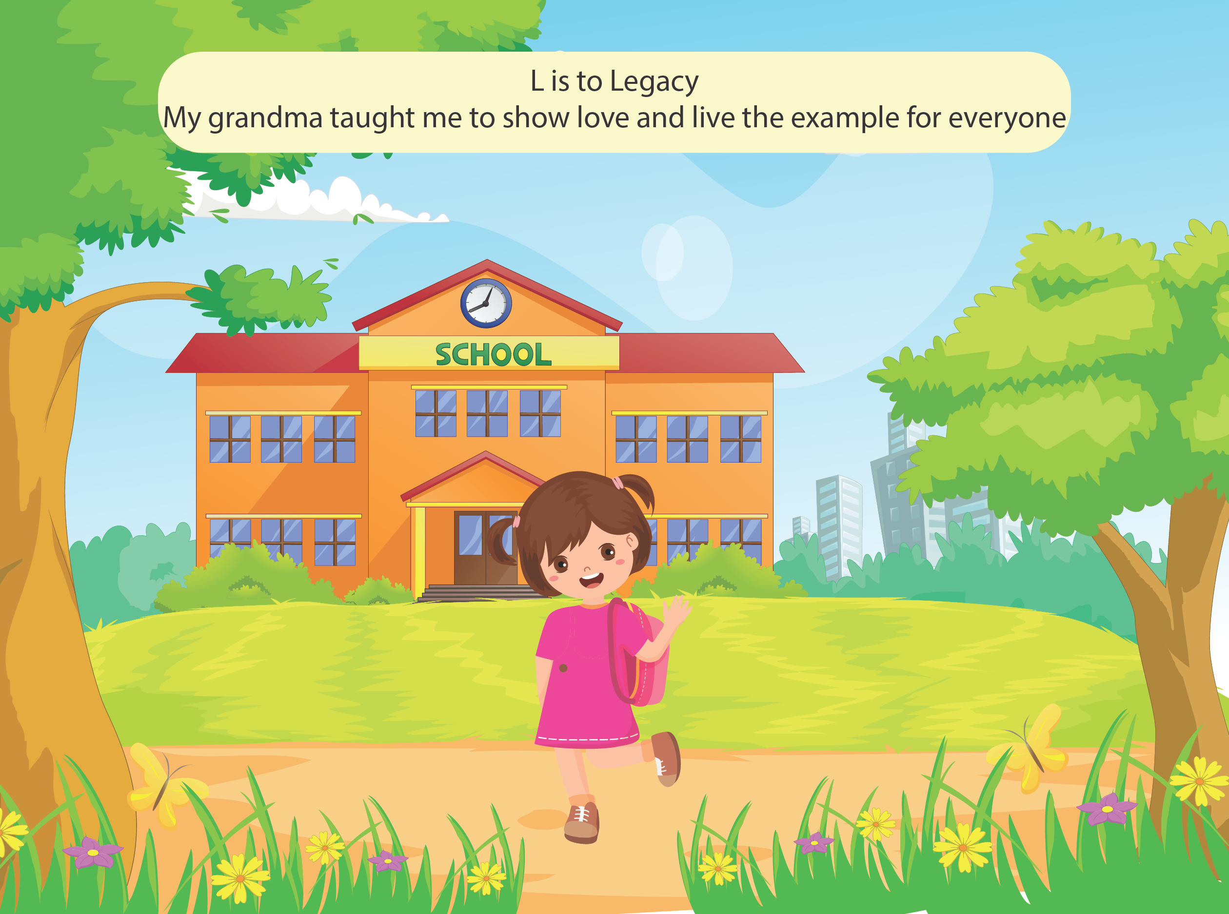 Example of I Will Craete Children Bookillustration