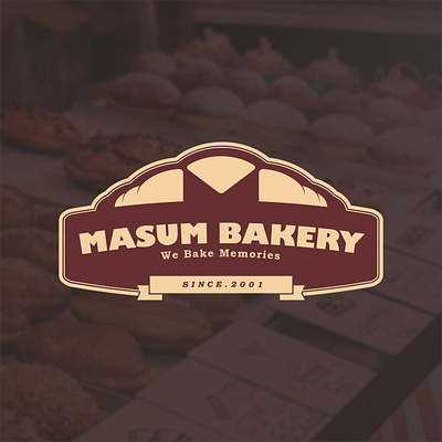 LOGO FOR CONTEST | MASUM BAKERY brand identity branding design graphic design illustration logo logo design typography vector