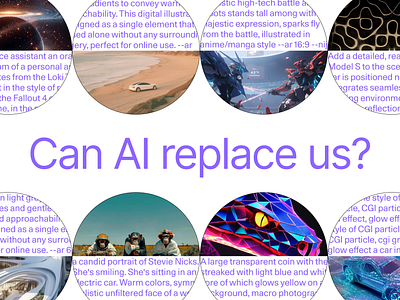 Can AI replace designers? 3d ai midjorney ui web design