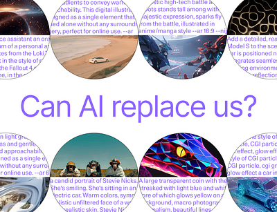 Can AI replace designers? 3d ai midjorney ui web design