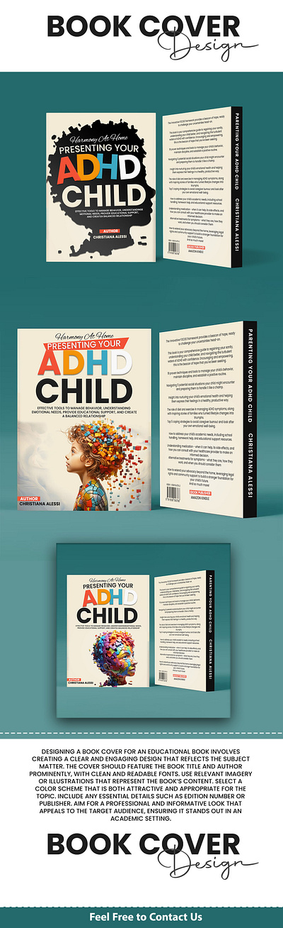 Kids Book Cover Design book cover design graphics kids mockup