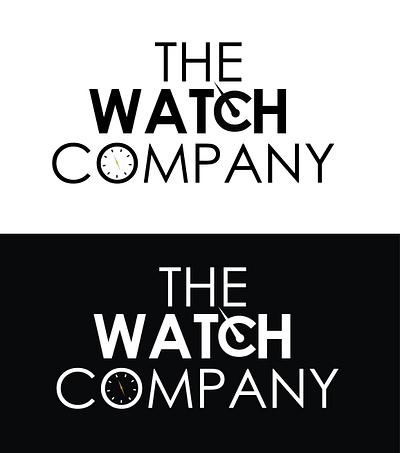 The Watch Company Logo Inspiration brand brand identity branding logodesign