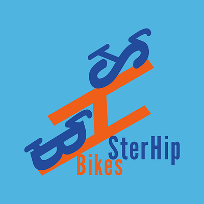 Daily Logo Challenge - Bicycle Shop: SterHip Bikes, version 3 bicycle shop dailylogochallenge graphic design logo