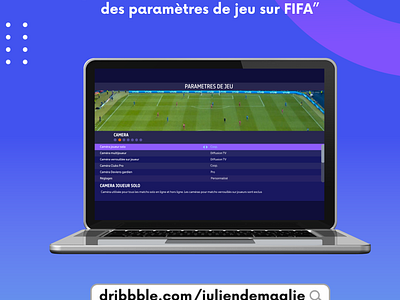 Reproduction FIFA - Paramètres de jeu