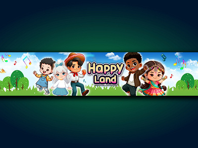 YouTube nursery rhyme banner//kids channel happyland happyland fairy house happyland kids childcare centre happyland kids youtube channel happyland logo happyland school happyland youtube banner nursery rhyme background nursery rhyme for kids