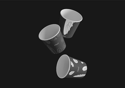 Rituel bakery coffee cups bakery branding design graphic design identity illustrations logo