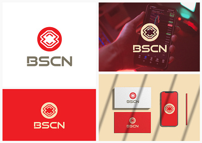 BSCN Logo & Brand Identity Design bitcoin brand identity design branding business branding crypto logo currency logo digital marketing graphic design icon illustration logo logo design logotype modern monogram stock logo stockmarket symbol