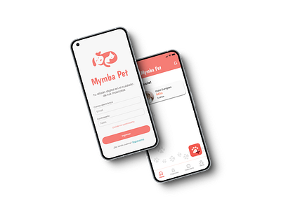 Pet Care App care health mobile pet ui