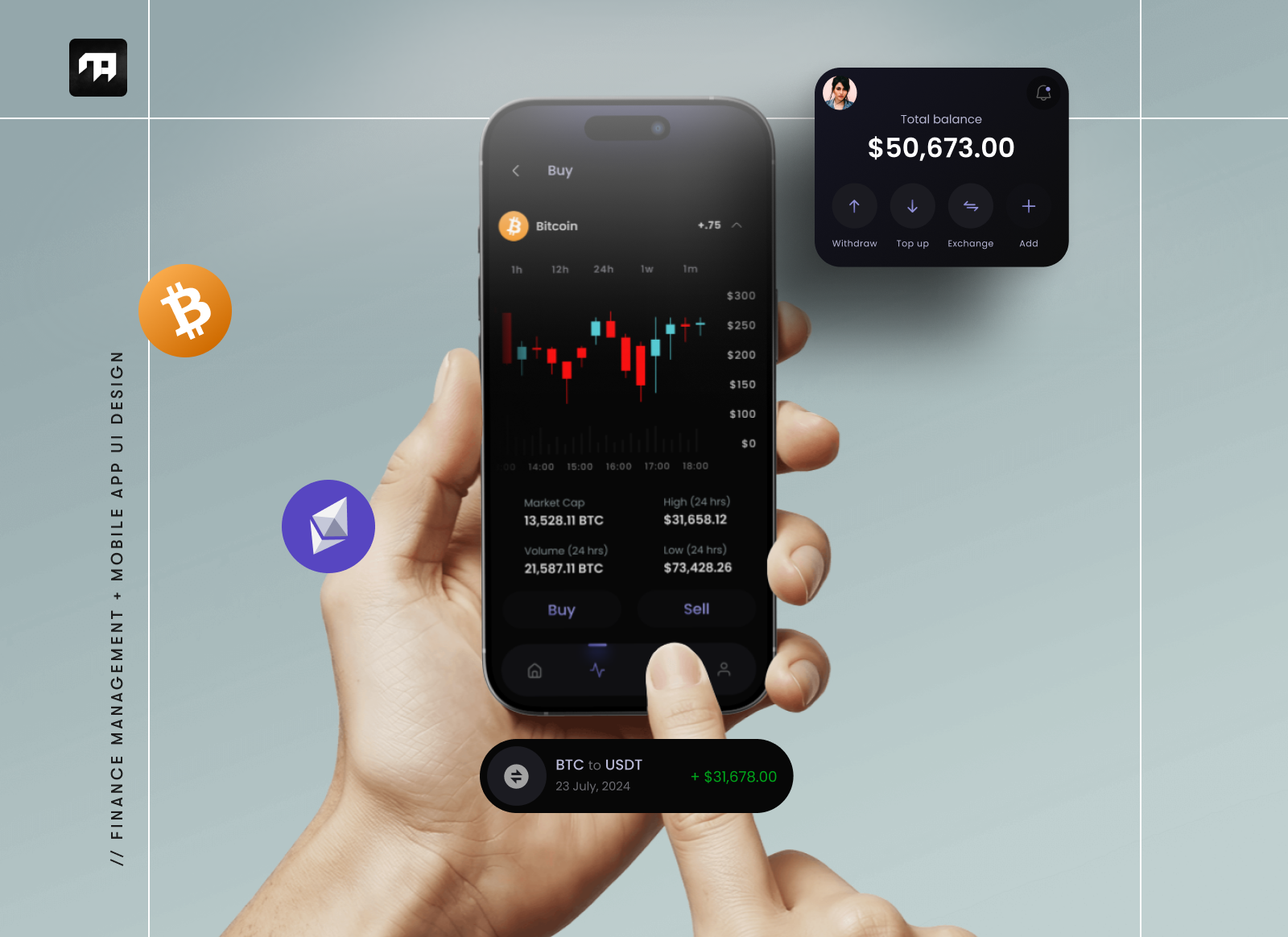 Tradde - Crypto App UI Design advanced app design crypto crypto app design crypto app ui crypto manage crypto mobile design inspiration mobile design mobile ui mobile ui design prototype smart app trending ui ui design uiux