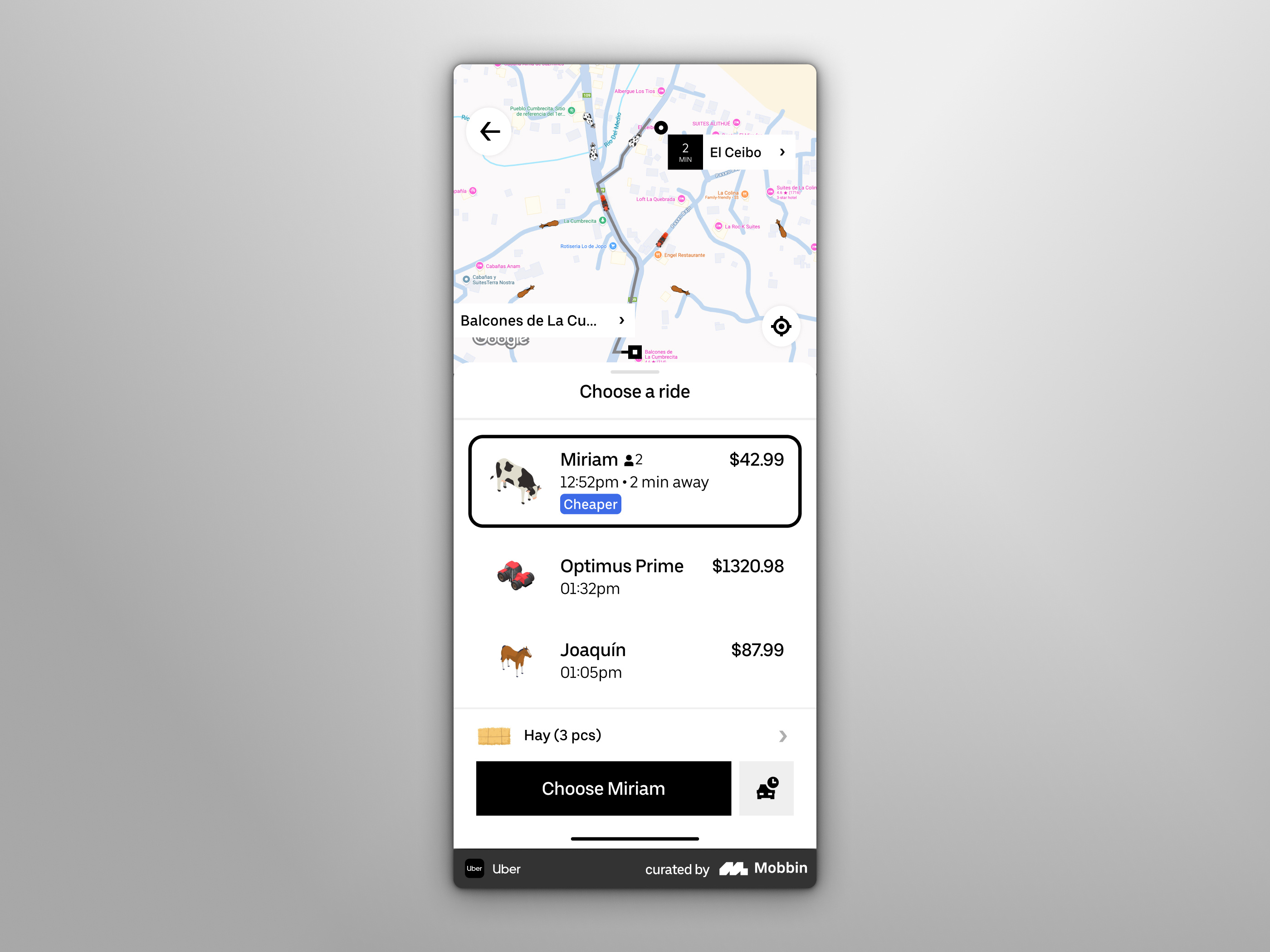 UI Camp W24 - Rural Uber maps service design club uber clone ui ui camp ui camp w24 ux