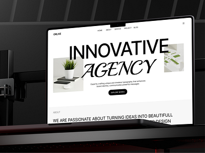 Orlive - Agency Website Design agency agency design agency website agency website design design hr rumen landing landing page landing page design saas saas design saas web start up start up design ui ux web web design website website desgin