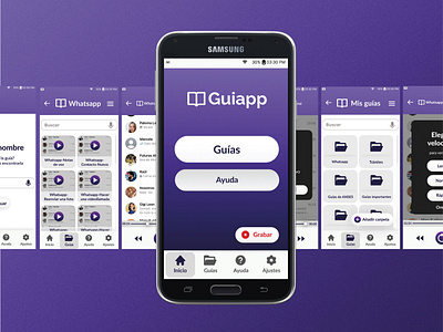 Guiapp - UX Case Study figma ux case study ui design user experience ux design uxui