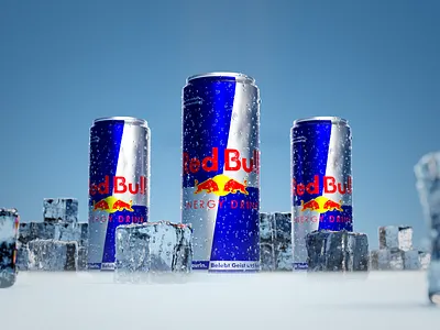 Red Bull | 3D Drink Animation 3d advertising after effects animation blender can design marketing red bull visualization