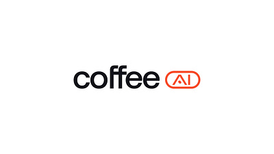 Coffee AI - Logo ai ai logo app coffee logo logotype machine