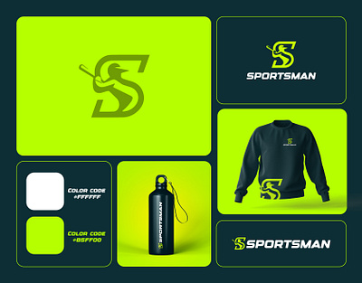 Sportsman Brandmark Logo Design best logo brand logo branding brandmark logo graphic design lettermark logo logo logo branding logo design logo designer monogram logo sport logo sports fashion logo sports logo sports wear logo sports wear logo design sportsman logo startup logo typography