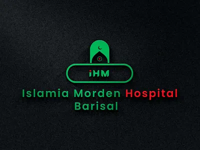 Islamia Modern Hospital logo and Brand Identity brand identity branding creative brand creative logo flat flat logo hospital logo islamic hospital logos minimalist modern hospital logo
