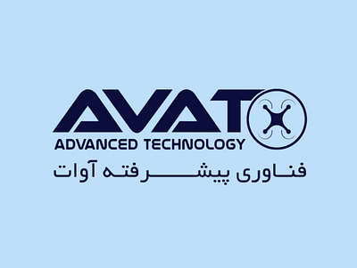 AVAT drone logo branding graphic design logo