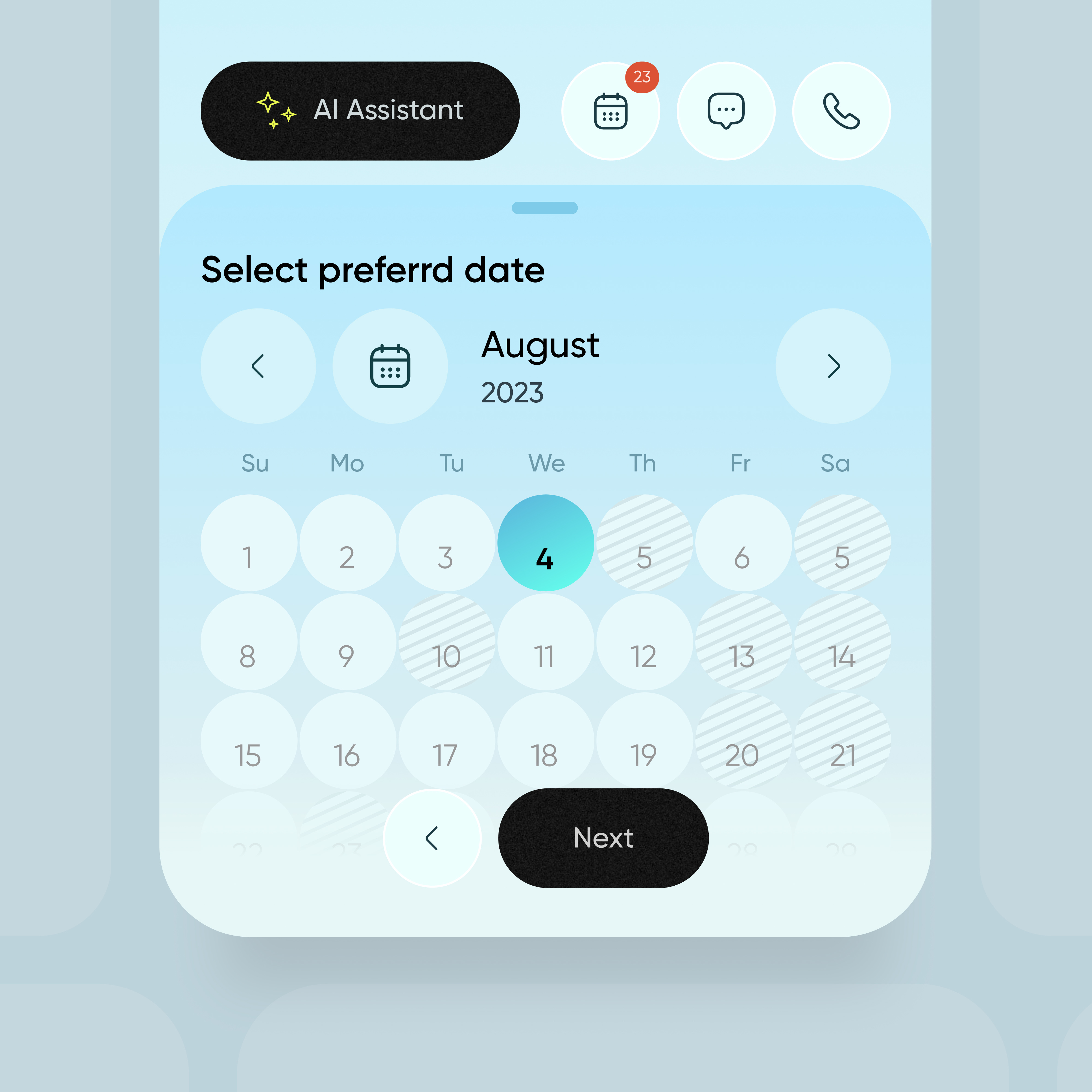 Barber Booking Mobile App Concept by Ahsanul Islam Tapadar on Dribbble