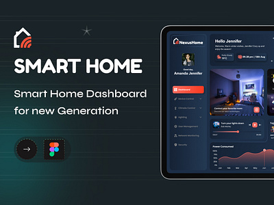 Smart Home Dashboard Design admin adminpanel advertising dashboard home homeui house housecontrol housedashboard houseui houseuser smart smartdashboard smarthome uidesign user ux