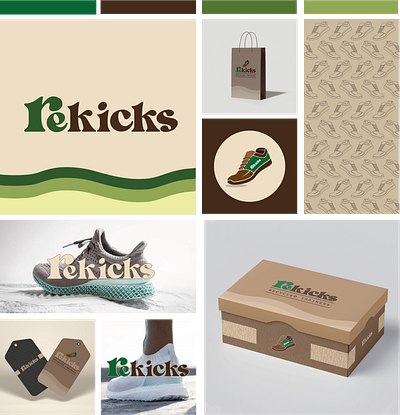 Rekicks graphic design ident logo logotiipo marca typography vector vectores