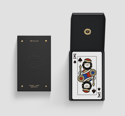 TW SOLAR Poker（掼蛋专用扑克） branding graphic design illustration packaging design