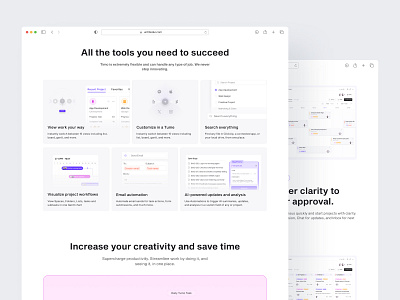 Tumo - Features UI Component features uidesign uikit webapp webdesign