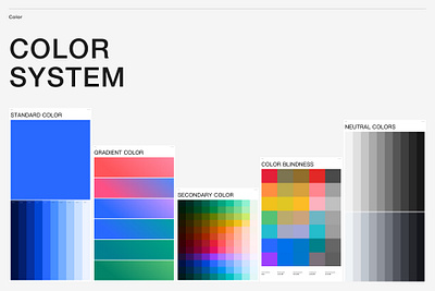 Seeyon UI Color System color system