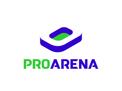 ProArena, sports data & analytics logo design: stadium + check ai analytics arena artificial intelligence bets betting broadcasting check mark data digital media egames gambling insights logo logo design negative space sports stadium teams verified