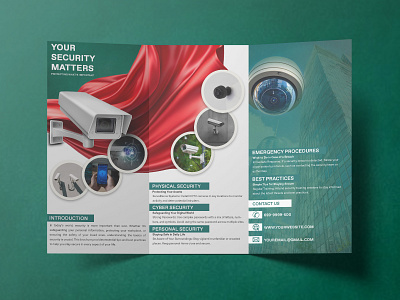 Brochure Design for SecuraSphere brand branding brochure brochure design cybersecurity design digital digital art flyer flyer design graphic design identity branding marketing collateral marketing material marketing material design minimal modern print material security trifold