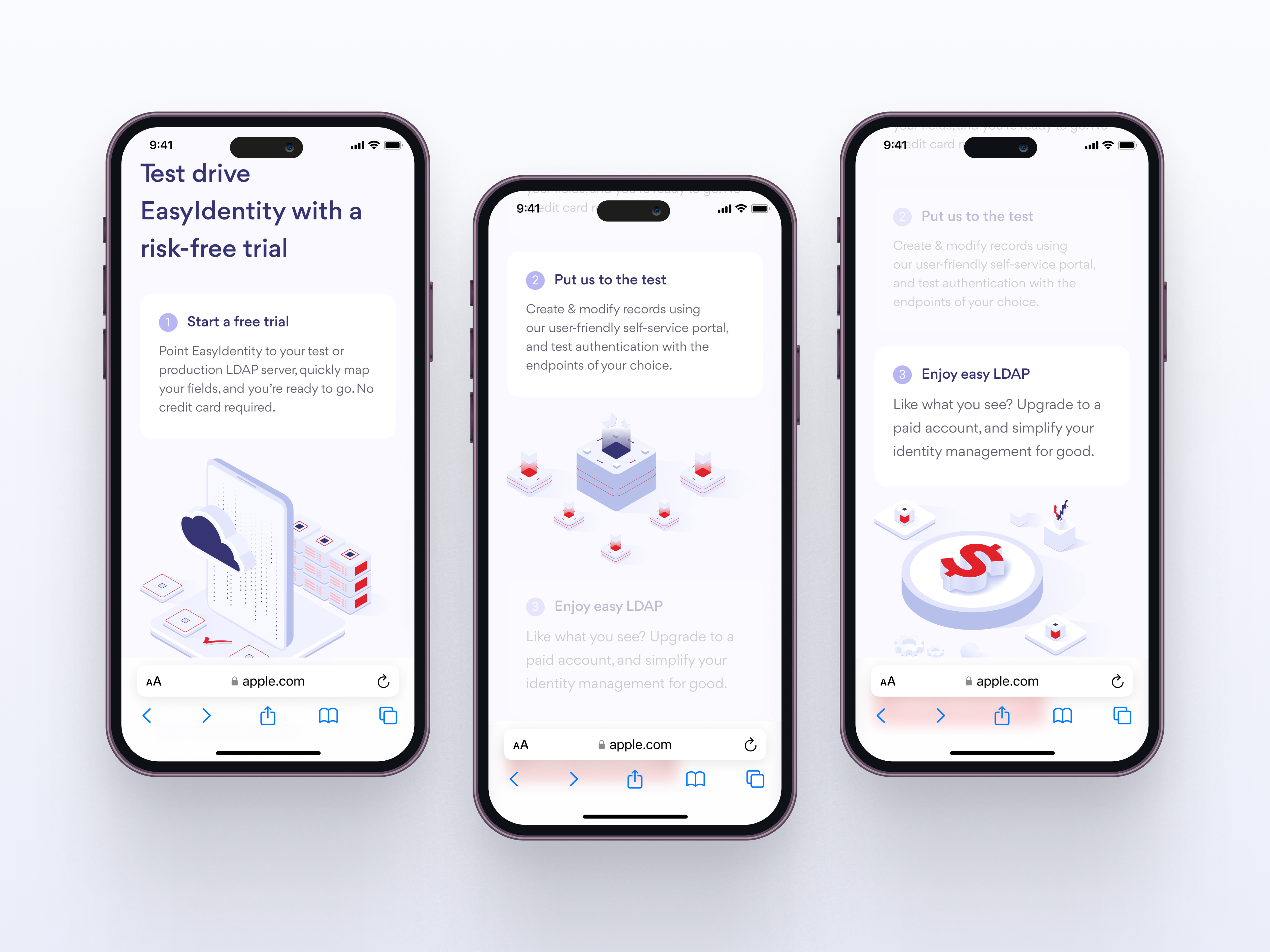 EasyIDENTITY - Website (SaaS platform) cleandesign figma interfacedesign minimaldesign moderndesign nextgentech responsivedesign saas ui userexperience userinterface ux webdesign