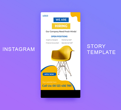 WE ARE HIRING! Instagram stories Editable templates ad design ads instagram instagram banner instagram post instagram stories social media design