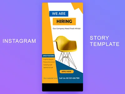 WE ARE HIRING! Instagram stories Editable templates. ad design ads instagram instagram banner instagram post instagram stories social media design