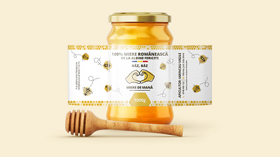 Honey label design comb honey honey label idea inspiration jar label label design labels logo minimalist mockup modern packaging packaging design sweet