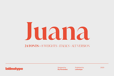 Juana advertising font beauty font branding font contemporary font display font editorial font elegant font fashion font headlines font latinotype font legible font magazines font modern font serif font stylish font titles font