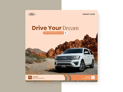 Car Dealership Social Media Ad Creative automotive car car ad creative car buy and sale poster car care car dealership car poster car poster design car sale car social media poster design graphic design mohosin al sakib poster poster design