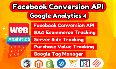 Setup & Fix Facebook Conversion API & Google Analytics with GTM conversion api ecommerce tracking facebook conversion api facebook pixel ga4 google analytics 4 meta pixel purchase value tracking