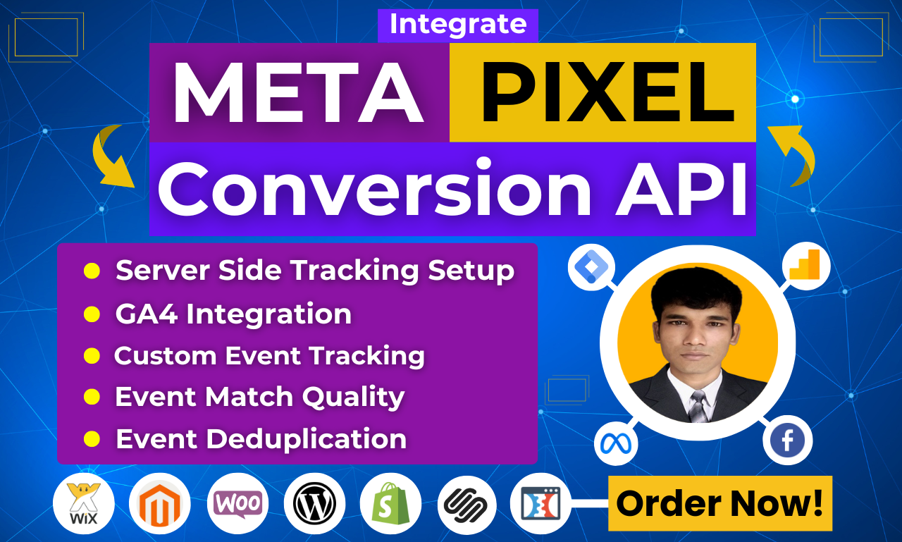 Meta Pixel Facebook Conversion API conversion api ecommerce tracking facebook conversion api facebook pixel ga4 google analytics 4 meta pixel purchase value tracking
