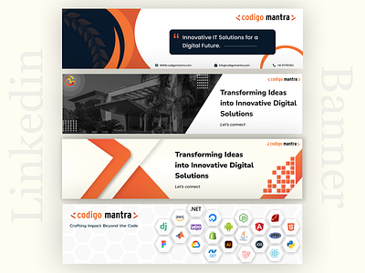 Banners Design design linkedin banners ui ux web design