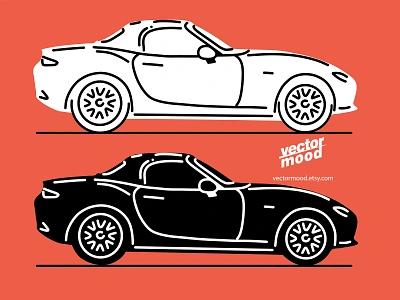 Freshes vector items cars decor graphic illustration linocuts print sewing tshirts vector wallart