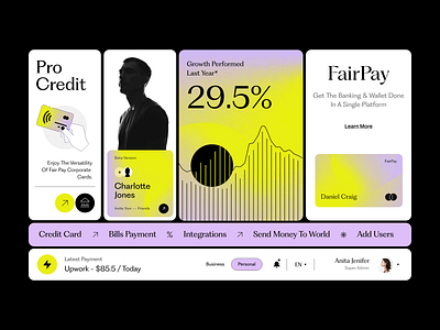 Branding UI brand guide branding clean color credit card data design gradients graphic illustration logo payment product design social stats typography ui ui ux user experience ux