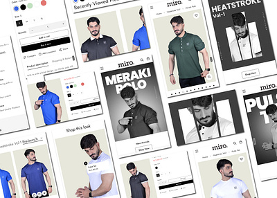 E-commerce Website 2024 | Clothing Brand clothing e commerce ecom eternull studio fashion brand graphic design interface landing page marketplace online shopping product cart shopify shopping website uiux web design website