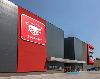 Self storage chain brand identity brand identity