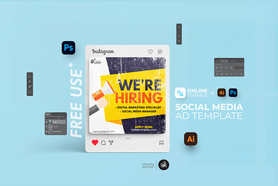 Hiring Instagram Post aam360 aam3sixty about me template branding career opportunity flyer template free flyer hiring ads hiring instagram ad hiring poster job circular job fair template job fest job offer job vacancy recruitment we are hiring instagram post we are hiring social media post were hiring