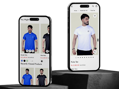 Miro Apparels - E-Commerce Brand android design app design appdesign best mobile app clothing app fashion app design flat ios design minimal mobile app design professional design shopify ui design uiux ux design