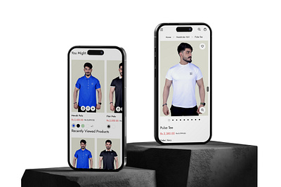 Miro Apparels - E-Commerce Brand android design app design appdesign best mobile app clothing app fashion app design flat ios design minimal mobile app design professional design shopify ui design uiux ux design