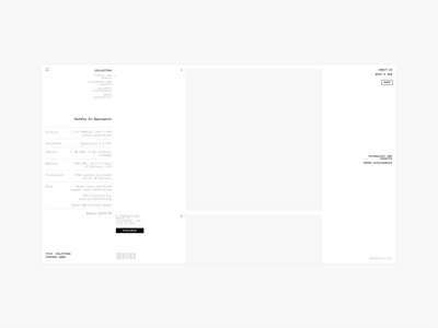 Tech Product Showcase design e com shop tech ui web