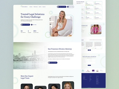 Divorce Attorney Landing Page attorney branding css design desktop divorce figma graphic design html http landing law marketing page ui ux web website wordpress www