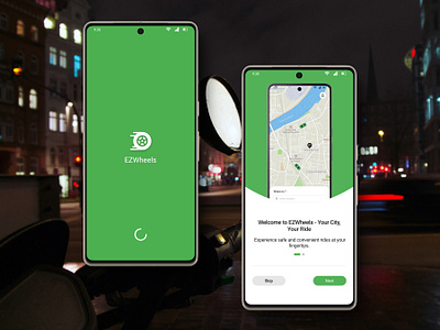 🚗 EZ Wheels-Ridesharing Application app dailyui design figma ui uiux