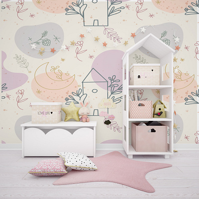 Kids Room Wallpaper