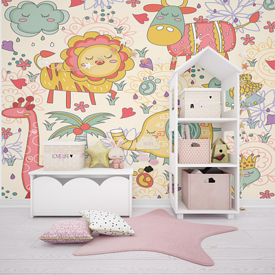 Kids Room Wallpaper